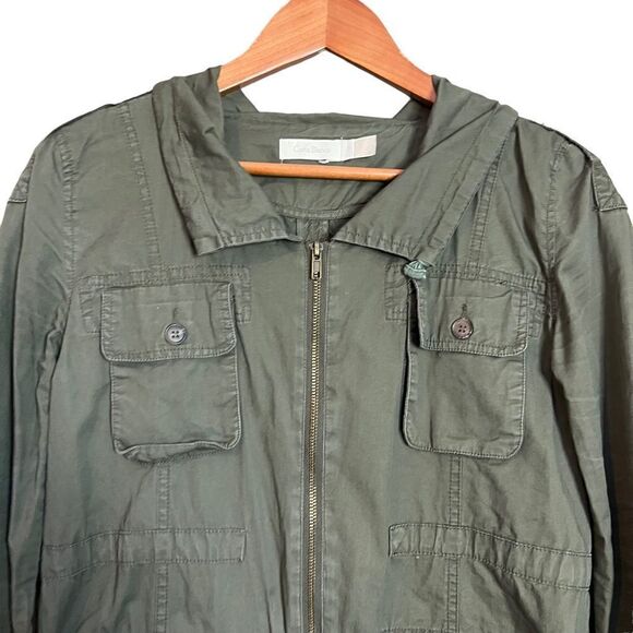 3 for $30! Costa Blanca green cargo coat - Picture 2 of 11